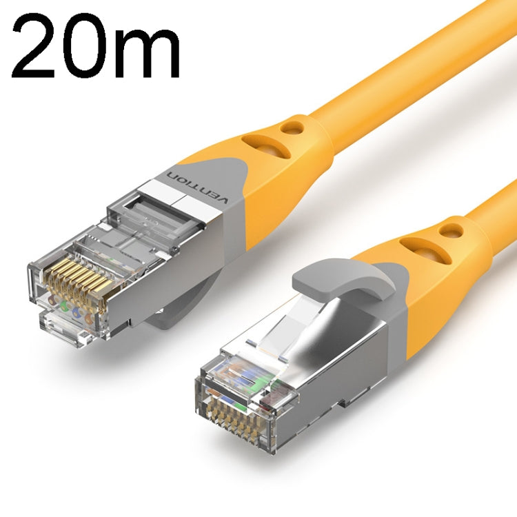 CAT6 Gigabit Ethernet Double Shielded Cable High Speed Broadband Cable, 0.5m, 1m, 1.5m, 2m, 3m, 5m, 8m, 10m, 12m, 15m, 20m, 25m, 30m, 40m