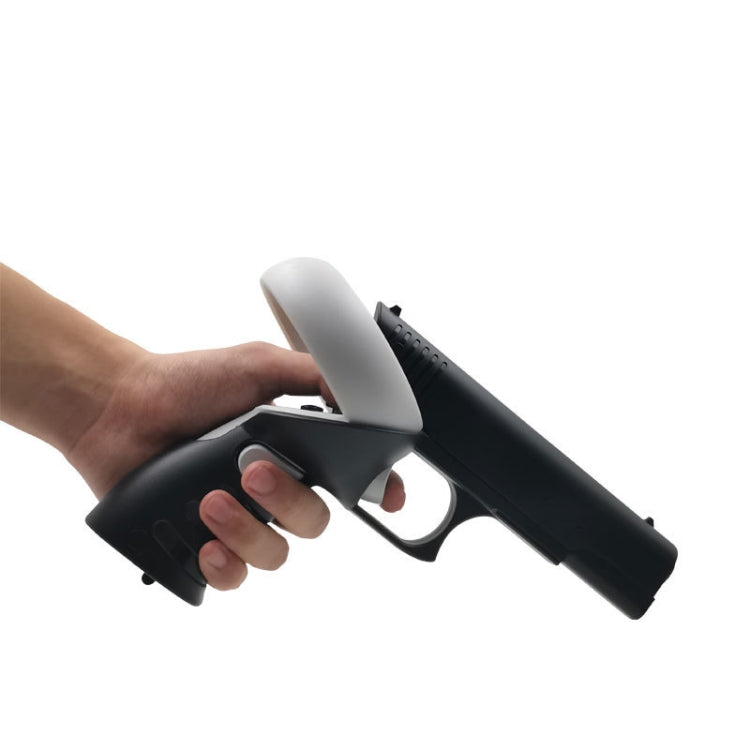 For Meta Quest 2 VR  iplay Controller Shooting Game Grip, HBV-Q08 Black