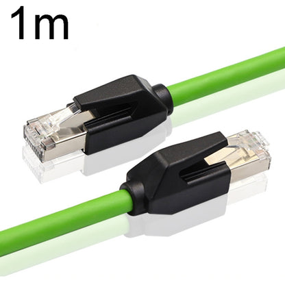 CAT6 Double Shielded Gigabit Industrial Cable Vibration-Resistant And Highly Flexible Drag Chain Cable, 0.5m, 1m, 2m, 3m, 5m, 8m, 10m, 12m, 15m, 18m, 20m, 25m, 30m, 35m, 40m