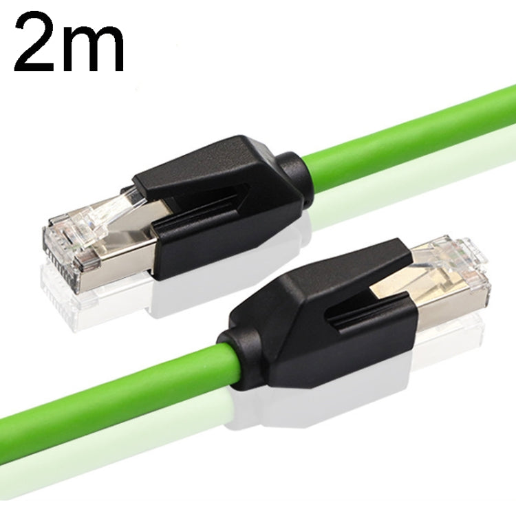 CAT6 Double Shielded Gigabit Industrial Cable Vibration-Resistant And Highly Flexible Drag Chain Cable, 0.5m, 1m, 2m, 3m, 5m, 8m, 10m, 12m, 15m, 18m, 20m, 25m, 30m, 35m, 40m