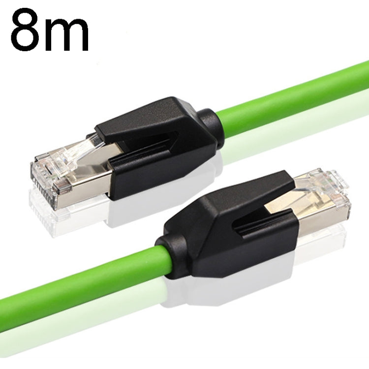 CAT6 Double Shielded Gigabit Industrial Cable Vibration-Resistant And Highly Flexible Drag Chain Cable, 0.5m, 1m, 2m, 3m, 5m, 8m, 10m, 12m, 15m, 18m, 20m, 25m, 30m, 35m, 40m