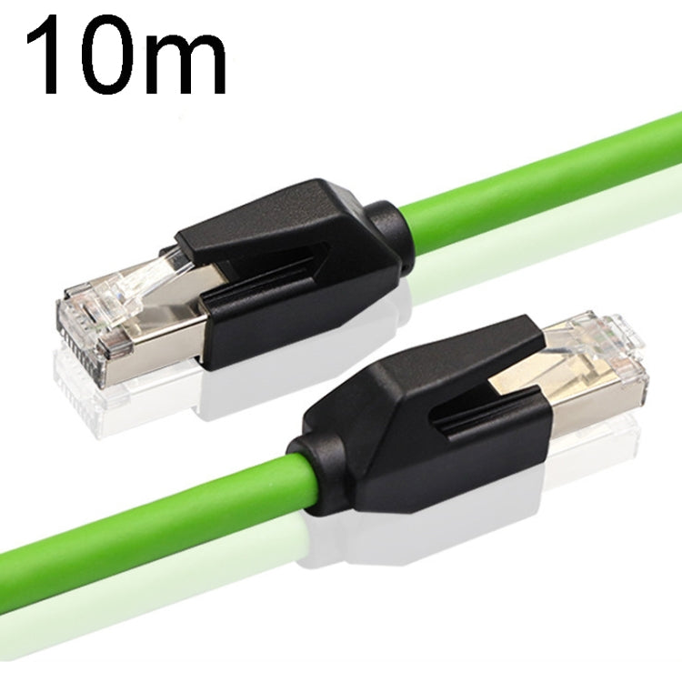 CAT6 Double Shielded Gigabit Industrial Cable Vibration-Resistant And Highly Flexible Drag Chain Cable, 0.5m, 1m, 2m, 3m, 5m, 8m, 10m, 12m, 15m, 18m, 20m, 25m, 30m, 35m, 40m