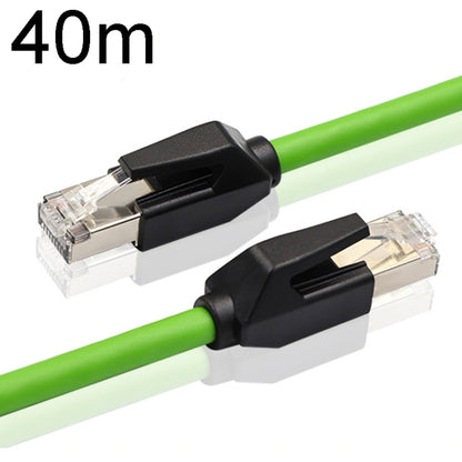 CAT6 Double Shielded Gigabit Industrial Cable Vibration-Resistant And Highly Flexible Drag Chain Cable, 0.5m, 1m, 2m, 3m, 5m, 8m, 10m, 12m, 15m, 18m, 20m, 25m, 30m, 35m, 40m
