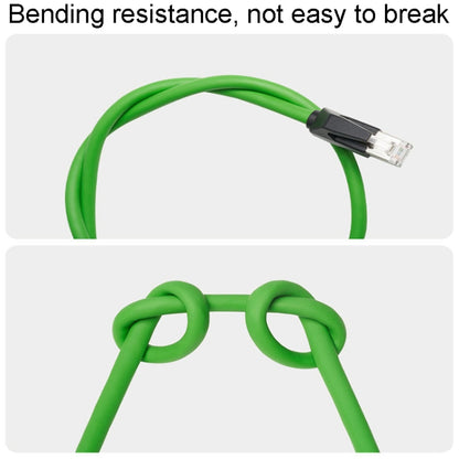 CAT6 Double Shielded Gigabit Industrial Cable Vibration-Resistant And Highly Flexible Drag Chain Cable, 0.5m, 1m, 2m, 3m, 5m, 8m, 10m, 12m, 15m, 18m, 20m, 25m, 30m, 35m, 40m