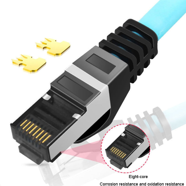 CAT5 Double Shielded Gigabit Industrial Ethernet Cable High Speed Broadband Cable, 0.2m, 0.3m, 0.5m, 1m, 1.5m, 2m, 3m, 5m, 8m, 10m, 15m, 20m, 25m, 30m, 35m, 40m, 50m