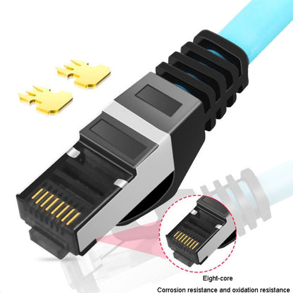 CAT5 Double Shielded Gigabit Industrial Ethernet Cable High Speed Broadband Cable, 0.2m, 0.3m, 0.5m, 1m, 1.5m, 2m, 3m, 5m, 8m, 10m, 15m, 20m, 25m, 30m, 35m, 40m, 50m