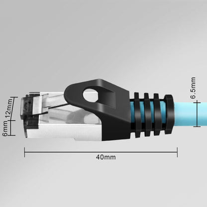 CAT5 Double Shielded Gigabit Industrial Ethernet Cable High Speed Broadband Cable, 0.2m, 0.3m, 0.5m, 1m, 1.5m, 2m, 3m, 5m, 8m, 10m, 15m, 20m, 25m, 30m, 35m, 40m, 50m