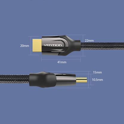 VenTion HDMI Round Cable Computer Monitor Signal Transmission Cable, 0.75m, 1m, 1.5m, 2m, 3m, 5m, 8m, 10m, 15m