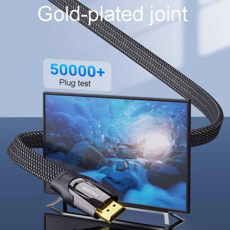 VenTion HDMI Round Cable Computer Monitor Signal Transmission Cable, 0.75m, 1m, 1.5m, 2m, 3m, 5m, 8m, 10m, 15m