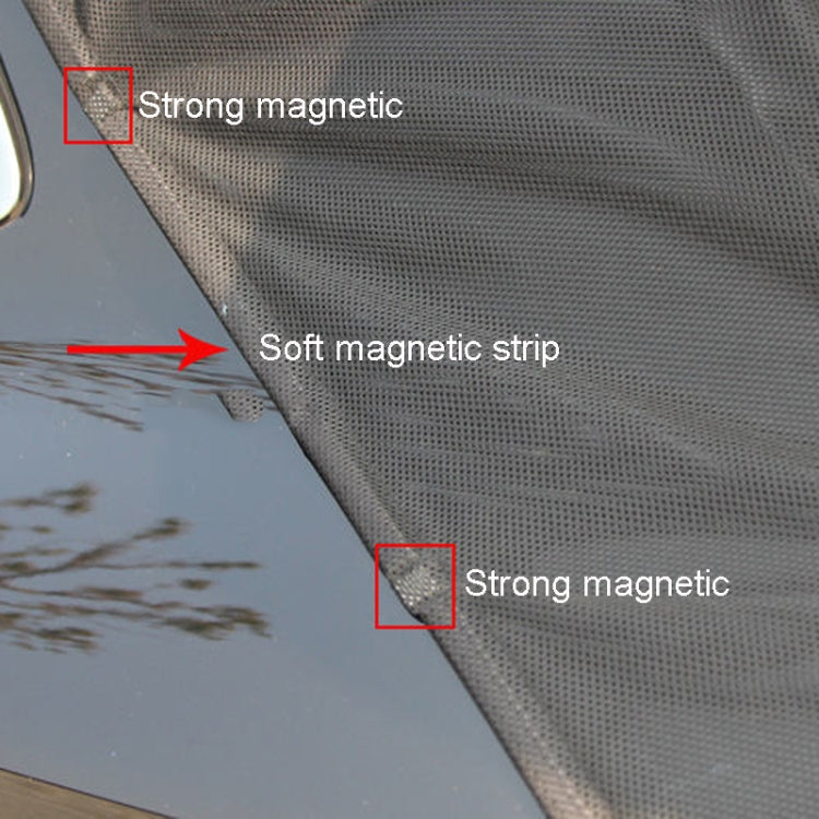 Car Tailgate Anti-Mosquito And Insect Screens Trunk Magnetic Sunscreen Mosquito Net, S 144 x 150cm, M 156 x 150cm, L 162 x 150cm, XL 174 x 150cm