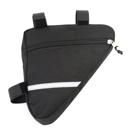 7 inch Bicycle Triangle Bag Outdoor Sports Cycling Gear Storage Bag, Without Water Cup Bag, With Water Cup Bag