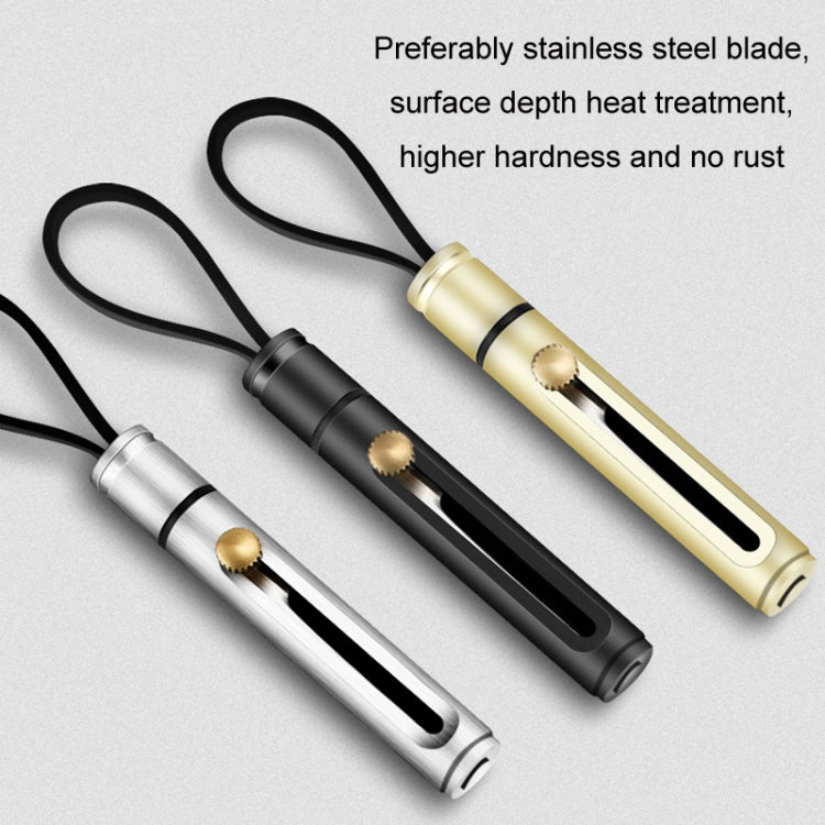 Mini Outdoor Portable Multi-functional Detachable Express Keychain, Black, Silver, Golden, Colorful