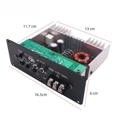 Car Audio Modification Ultra-thin Subwoofer Audio Amplifier Board RMS80W, 12V