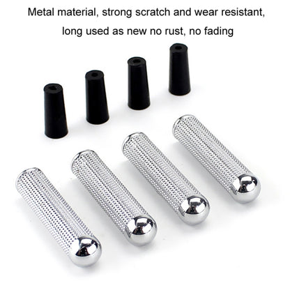 4pcs/set Universal Metal Door Bolts for Automobiles Interior Modification Accessories, 9mm, 8mm