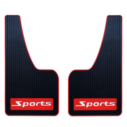 2pcs Car Tire Mud Flap Modification Plastic Anti-Splash Mud Flap, Sports, Cat Eye, Large Sports, Large Blank