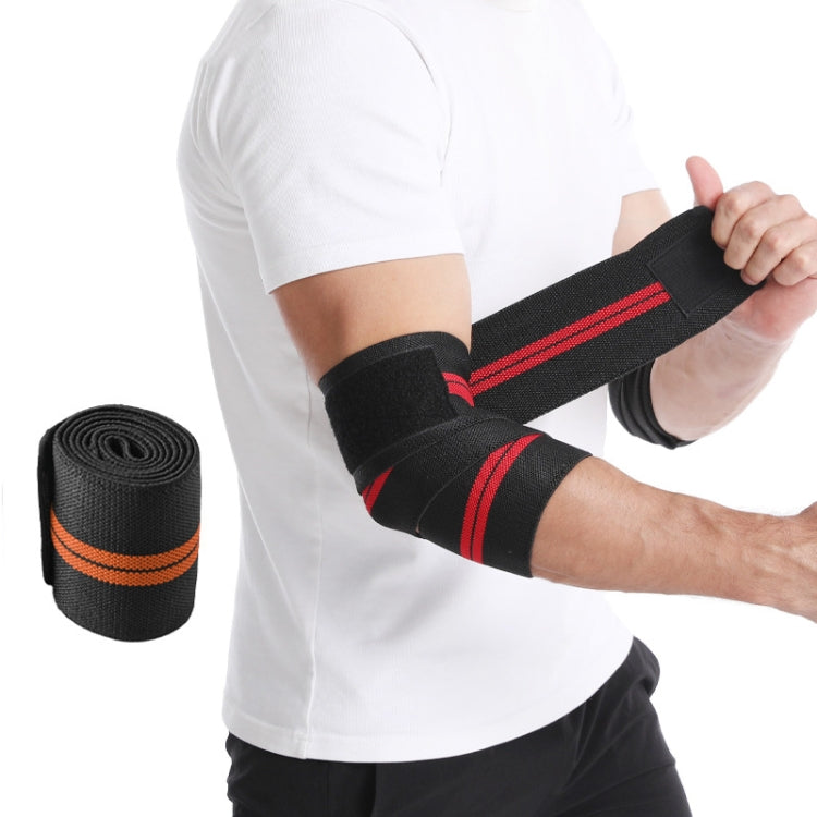 Compression Elbow Bandage Wrap Sports Elbow Protector 120x8cm, 120x8cm