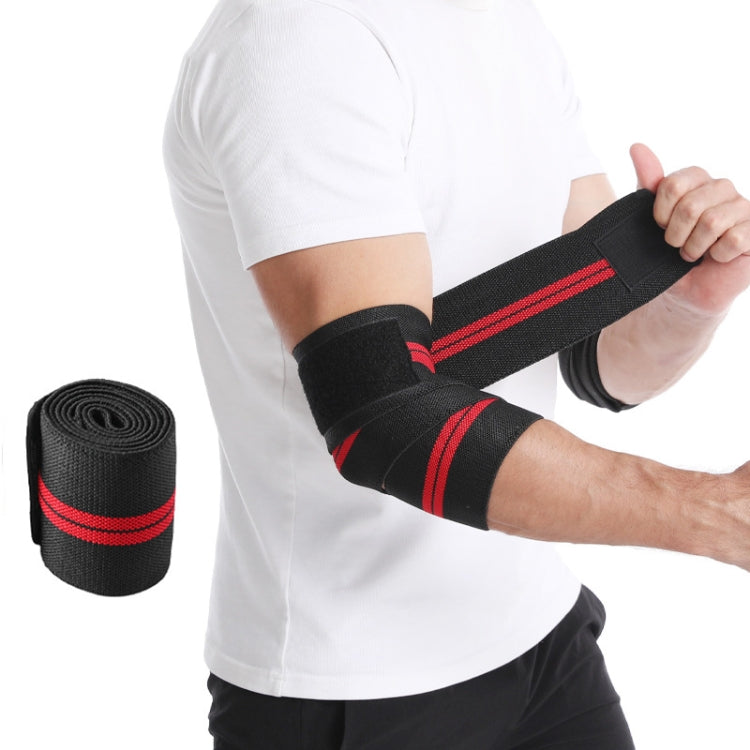 Compression Elbow Bandage Wrap Sports Elbow Protector 120x8cm, 120x8cm