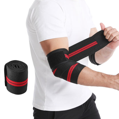 Compression Elbow Bandage Wrap Sports Elbow Protector 120x8cm, 120x8cm