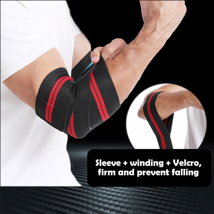Compression Elbow Bandage Wrap Sports Elbow Protector 120x8cm, 120x8cm