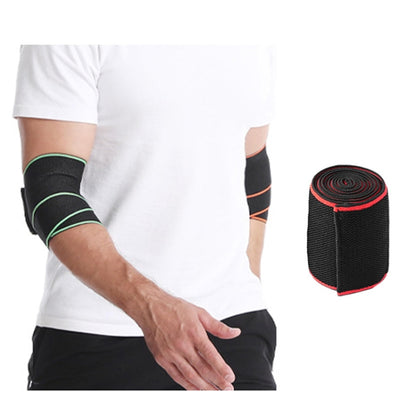 Compression Elbow Bandage Wrap Sports Elbow Protector 75x8cm, 75x8cm