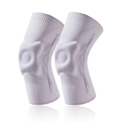 1pair Sports Knee Brace Meniscus Injury Silicone Knee Joint Protective Cover, S, M, L, XL