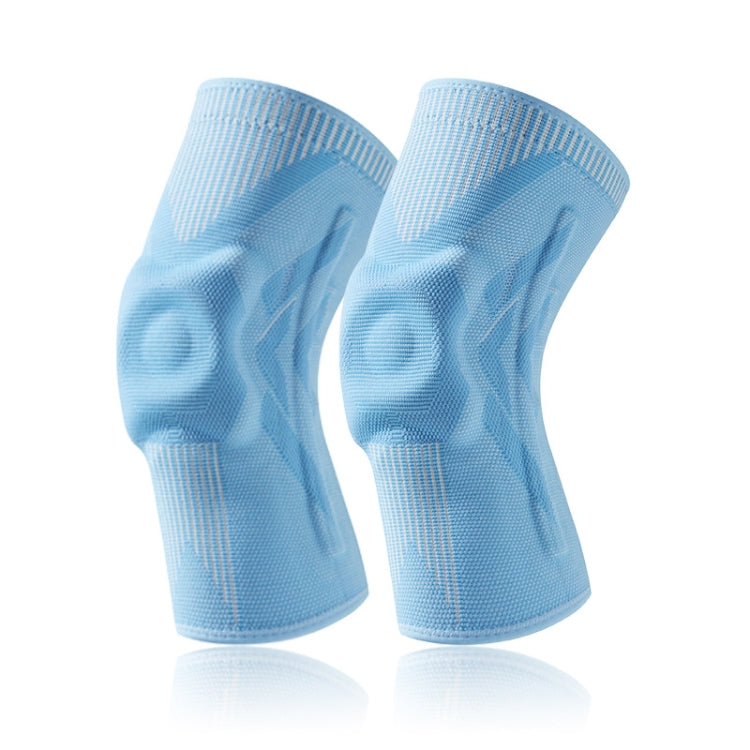 1pair Sports Knee Brace Meniscus Injury Silicone Knee Joint Protective Cover, S, M, L, XL