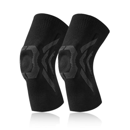 1pair Sports Knee Brace Meniscus Injury Silicone Knee Joint Protective Cover, S, M, L, XL