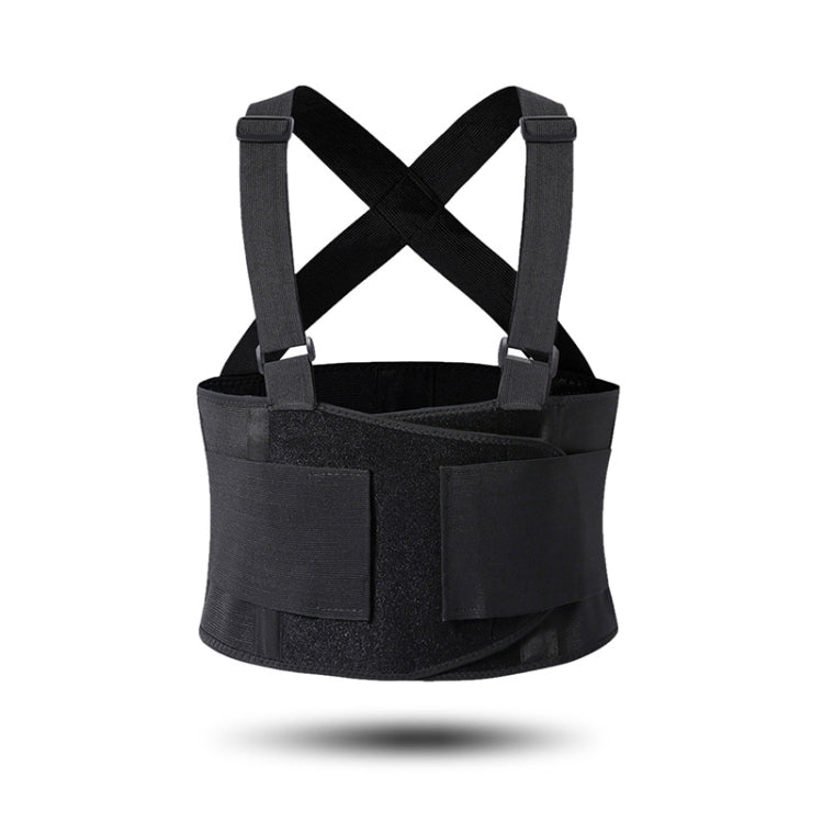 Sports Back Support Belt Waist Pain Protection Belt with Suspender Strap for Heavy Lifting, S, M, L, XL, XXL, XXXL