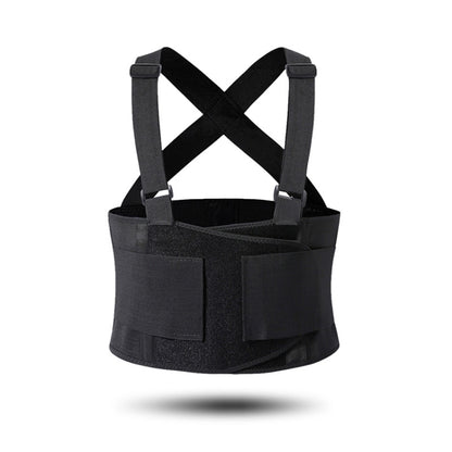 Sports Back Support Belt Waist Pain Protection Belt with Suspender Strap for Heavy Lifting, S, M, L, XL, XXL, XXXL