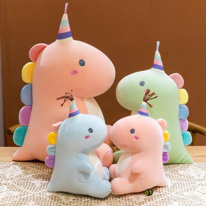Candy Dinosaur Plush Doll Toy Birthday Gift Pillow, 30cm, 40cm