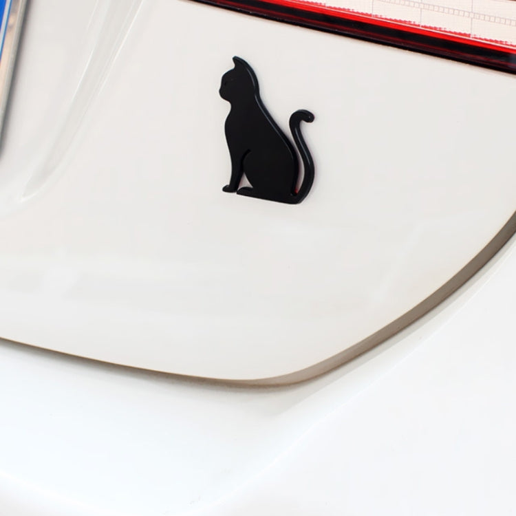 3D Cute Car Decoration Body Scratch Blocking Sticker, Black Cat, Silver Cat, Black Puppy, Silver Puppy