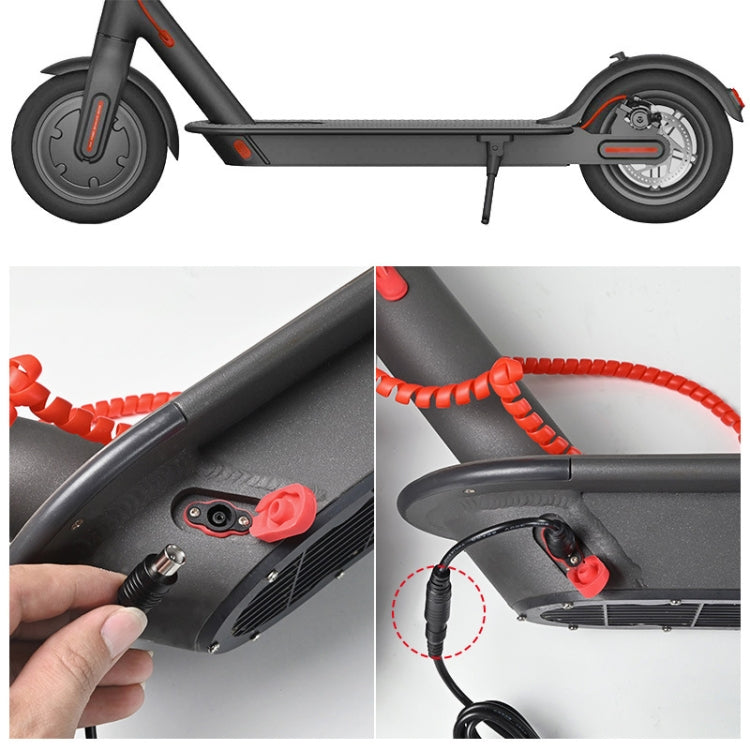 42V 2A Electric Bike Scooter Lithium Battery Charger With 4 Adapter Line, US Plug, EU Plug, UK Plug, AU Plug