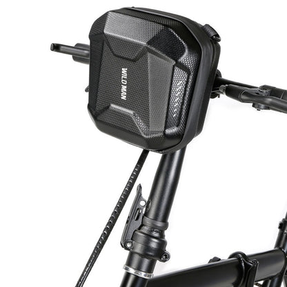 WILD MAN E18 2L EVA Hard Shell Bicycle Waterproof Front Bag Multifunctional Quick Release Hanging Bag, E18
