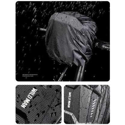 WILD MAN E18 2L EVA Hard Shell Bicycle Waterproof Front Bag Multifunctional Quick Release Hanging Bag, E18