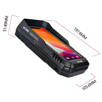 WILD MAN FK4 0.5L EVA Hard Shell Bicycle Waterproof Case Handlebar Phone Touch Screen Holder, FK4
