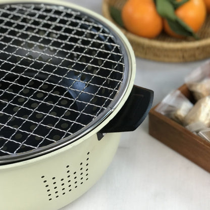 Charcoal Grill Stainless Steel Outdoor Camping Cooking Tea Around The Stove Barbecue Stove, Style B