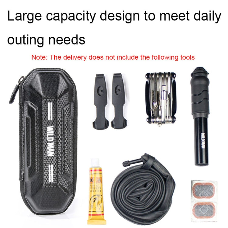 WILD MAN XT11 0.5L EVA Hard Shell Mountain Bike Bag Water Bottle Cage Repair Tool Kit, XT11