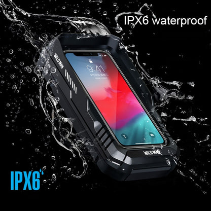 WILD MAN FK1 0.5L Mountain Bike Waterproof Phone Touch Screen Handlebar Bag Bike Holder Bag, FK1