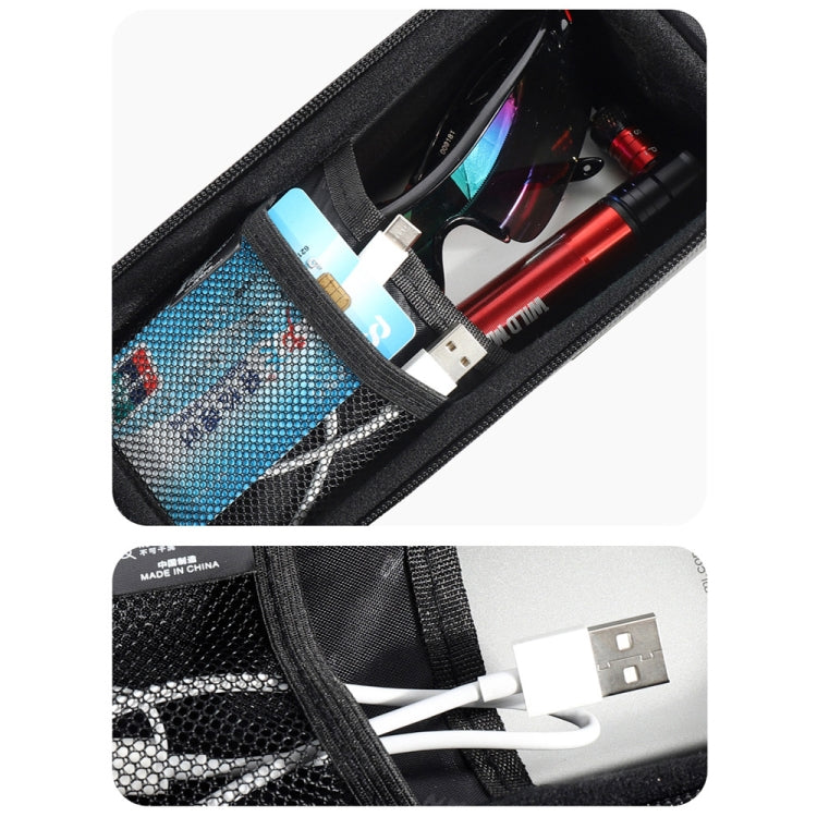 WILD MAN X1 1L EVA Hard Shell Bicycle Phone Touch Screen Handlebar Bag Waterproof Cycling Bag, X1 1L (Red)