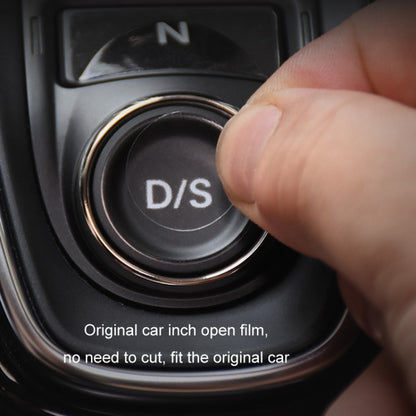 For Acura CDX/19 RDX Car Interior Protective Film, 6pcs /Set Gear Button Sticker, 5pcs /Set Mouse Sticker