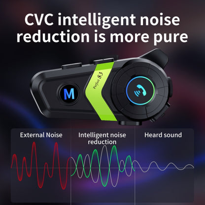 S3 Motorcycle Helmet Bluetooth Headset For Full and Half Helmets