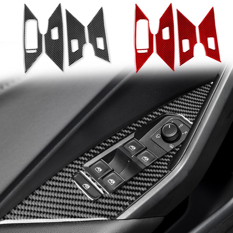 For Volkswagen Sagitar 2019-2023 4pcs /Set Left-hand Drive Lift Button Sticker