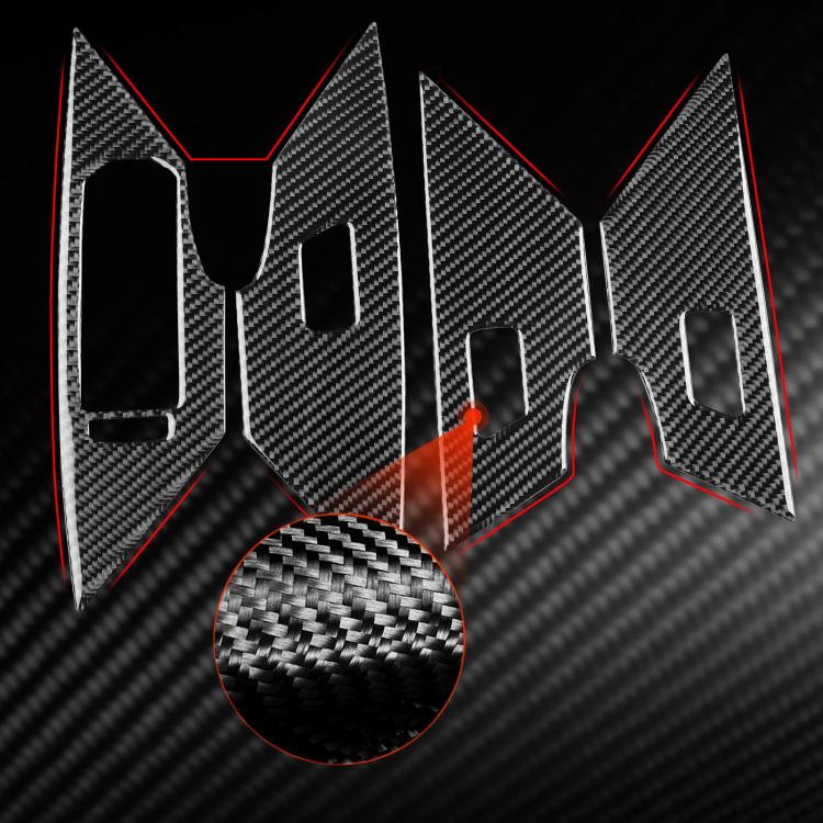 For Volkswagen Sagitar 2019-2023 4pcs /Set Left-hand Drive Lift Button Sticker