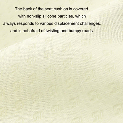 Car USB Heated Seat Cushion Winter Plush Child Seat Pad, 90x32cm