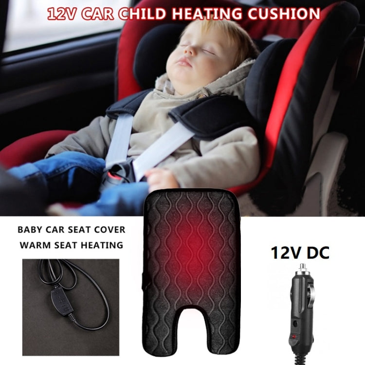 Children Single-Seat Car Winter Electric Heated Seat Cushion