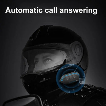 X6 Helmet Bluetooth Headset Wireless Waterproof Moto Handsfree Stereo Headphone