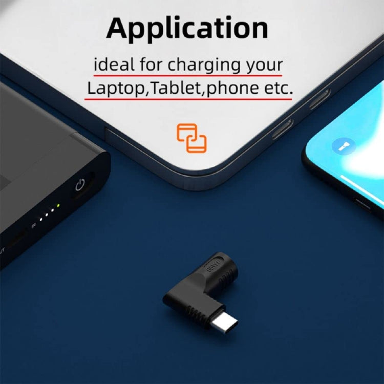 65W Female To Type-C Male DC Power To PD Power Laptop Multifunction Adapter, 7.9x0.9mm A, 7.4x0.6mm B, Square Port C, 6.5x1.4mm D, 6.3x3.0mm E, 5.5x2.5mm F, 5.5x2.1mm G, 5.5x1.7mm H, 5.5x1.0mm I, 4.8x1.7mm J, 4.0x1.7mm K, 4.0x1.35mm L, 4.5x3.0mm M...