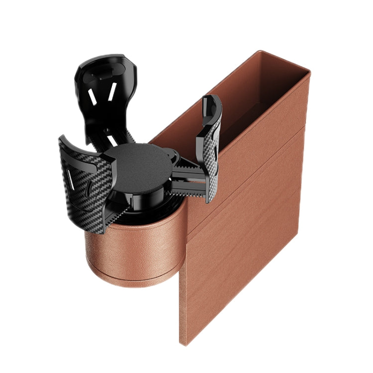 Car Seat Gap Storage Box Car Water Cup Holder Ashtray, Left Black Red, Left Carbon Fiber, Left Brown, Left Beige, Left Black, Right Black Red, Right Carbon Fiber, Right Brown, Right Beige, Right Black