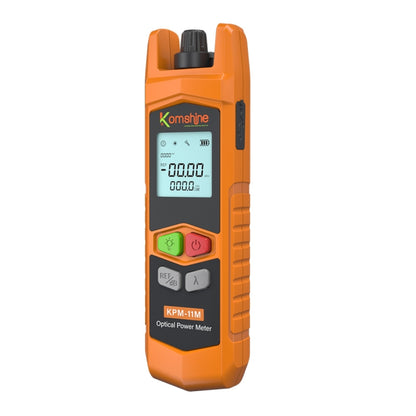 Komshine High Precision Optical Power Meter Mini Fiber Optic Light Attenuation Tester With LED, A-G/-70dBM to +6DBM, C-G/-50DBM to +26DBM, A-L/-70dBM to +6DBM, C-L/-50DBM to +26DBM