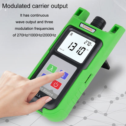 Komshine Handheld Laser Light Source Fiber Tester with LED Backlight, KLS-35-S, KLS-35-M, KLS-35-MS, KLS-35-PON